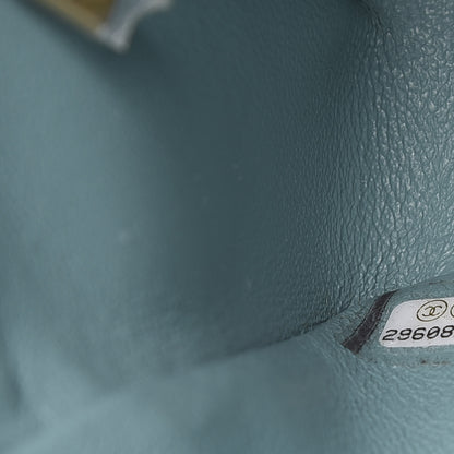 Chanel Velvet Quilted Mini 2.55 Reissue Flap Light Blue 7 of 10