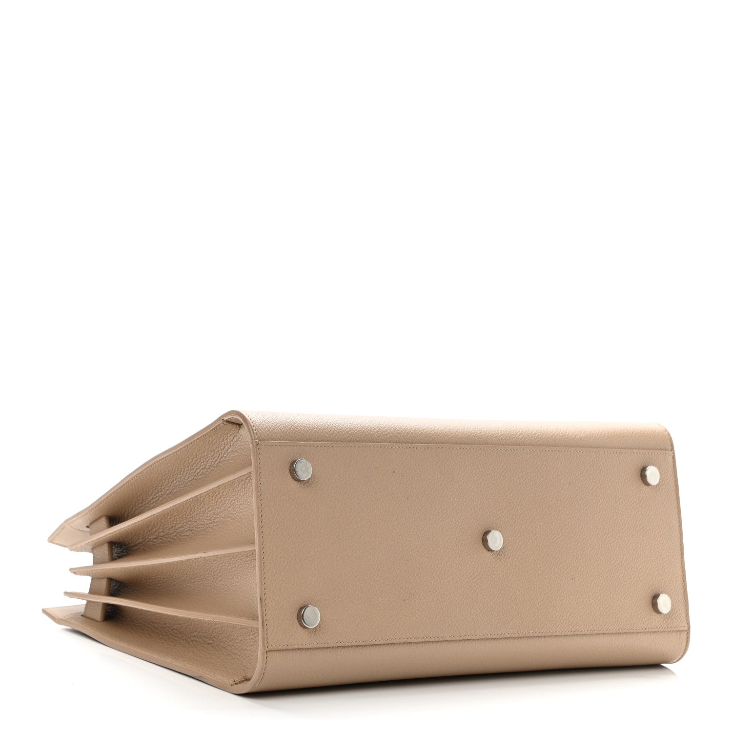 Saint Laurent Grained Calfskin Small Sac De Jour Nude Powder 4 of 13