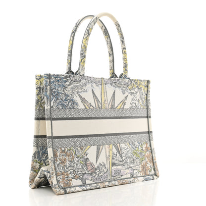 Christian Dior Canvas Embroidered Medium Rêve d'Infini Book Tote Multicolor 3 of 10