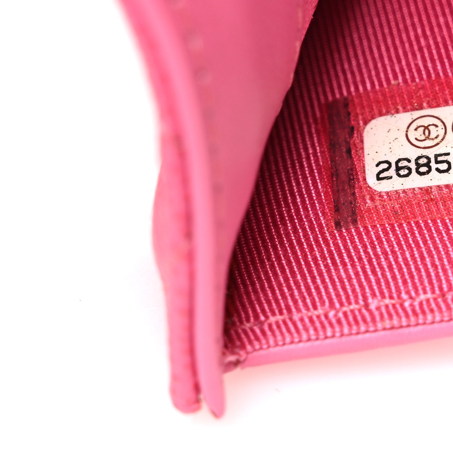 Caviar Quilted Medium Flap Wallet Pink
