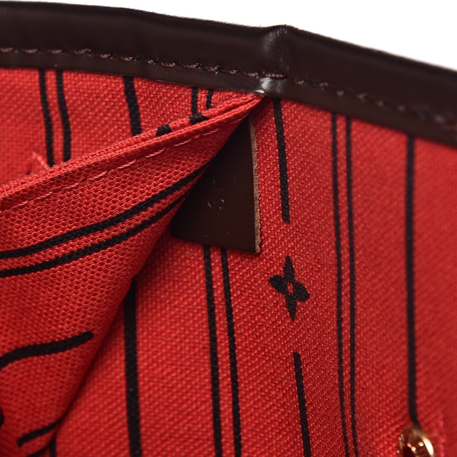 Louis Vuitton Damier Ebene Neverfull MM 7 of 11