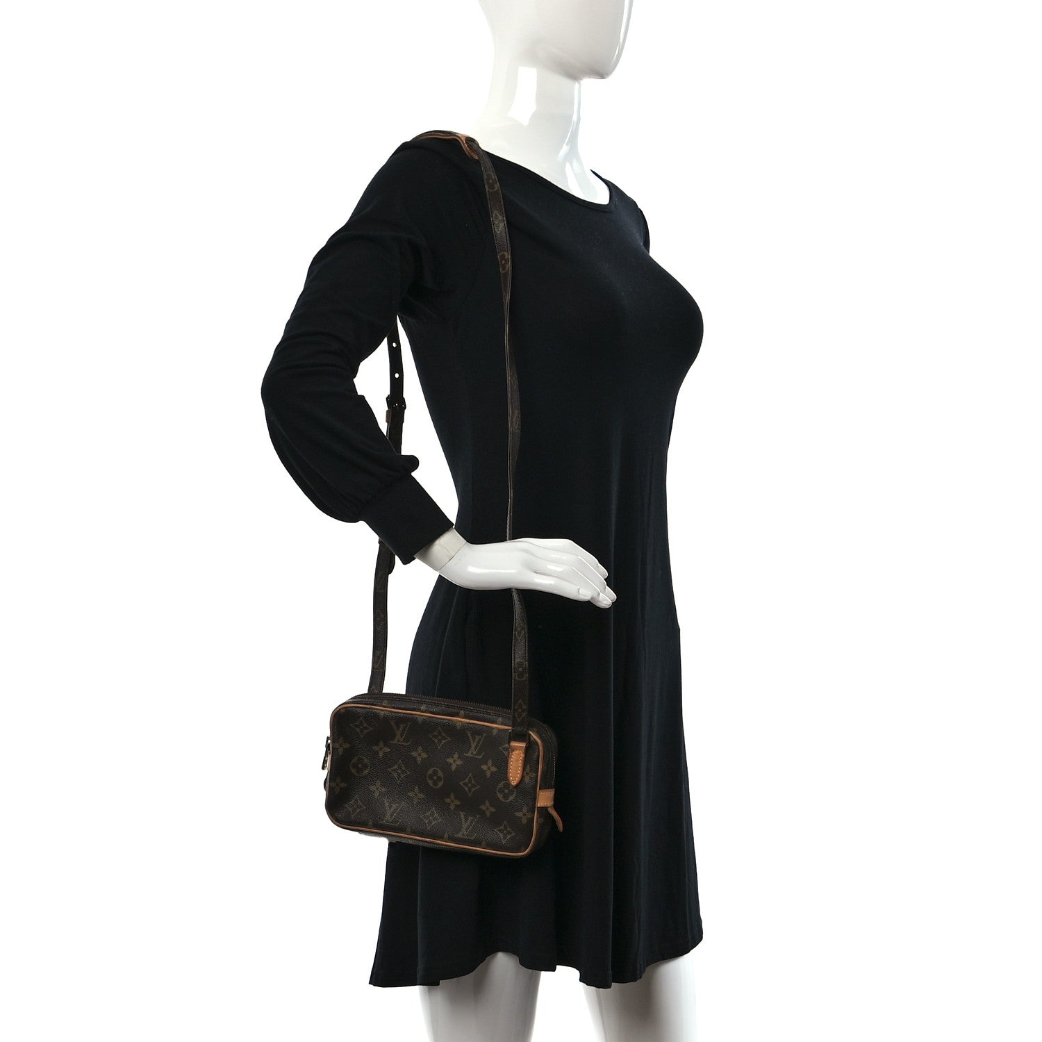 Louis Vuitton Monogram Pochette Marly Bandouliere 2 of 8