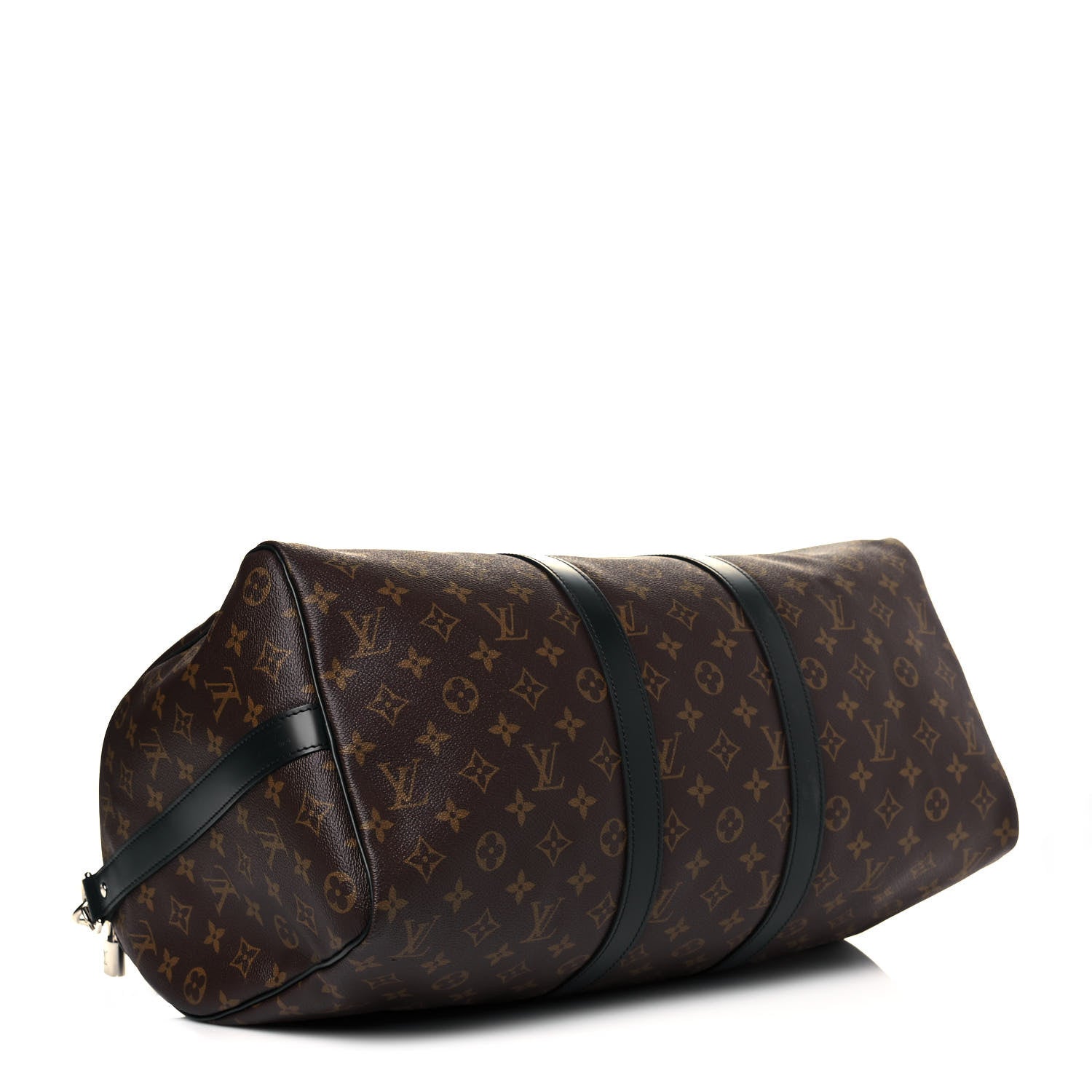 Louis Vuitton Monogram Macassar Keepall Bandouliere 45 4 of 11