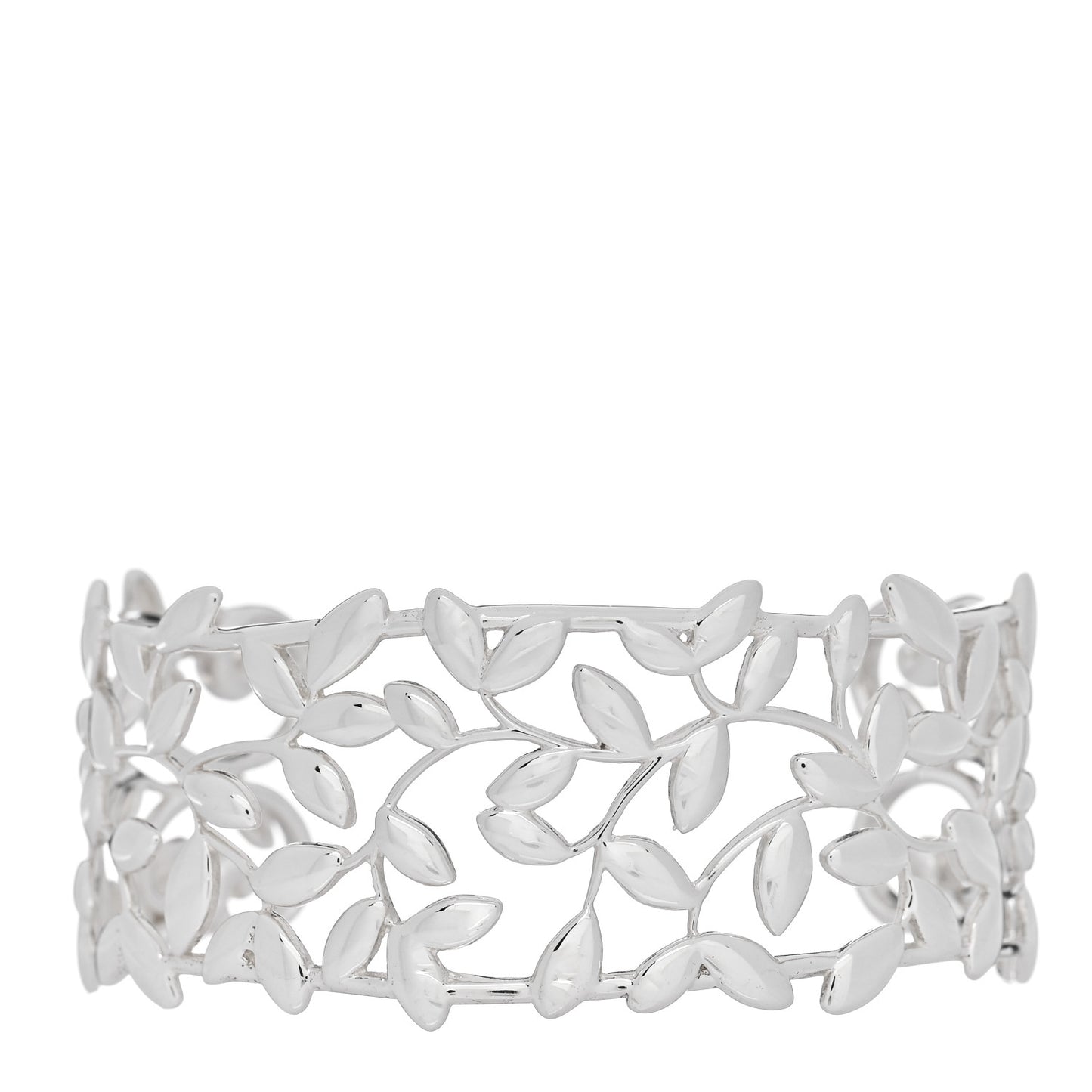 Sterling Silver Paloma Picasso Olive Leaf Cuff Bracelet