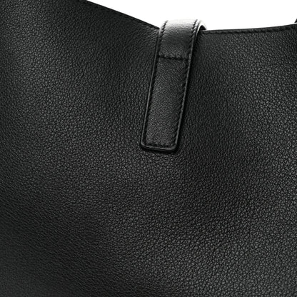 Saint Laurent Smooth Calfskin Large Le 5 A 7 Soft Hobo Black 12 of 12