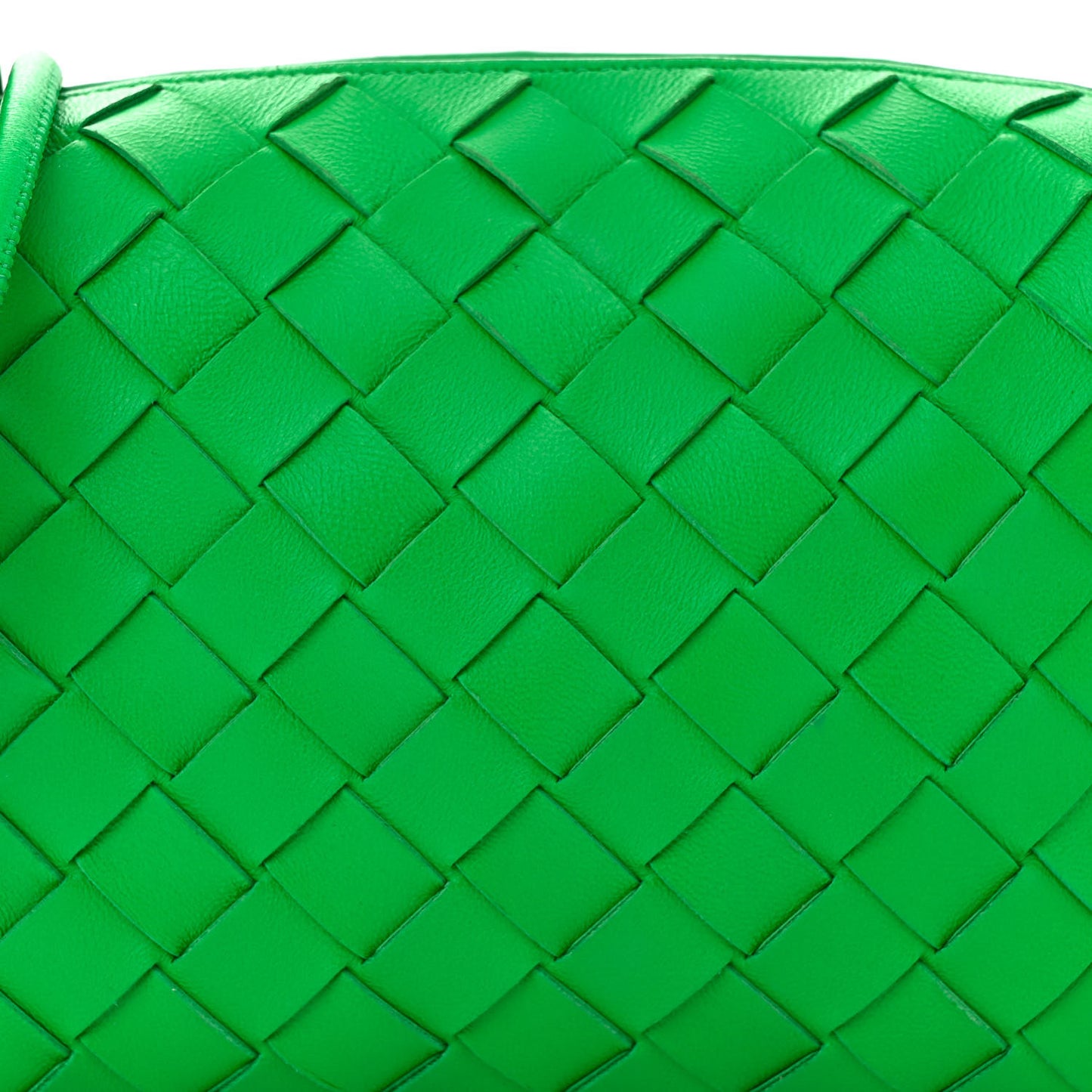 Nappa Intrecciato Mini Loop Camera Bag Parakeet