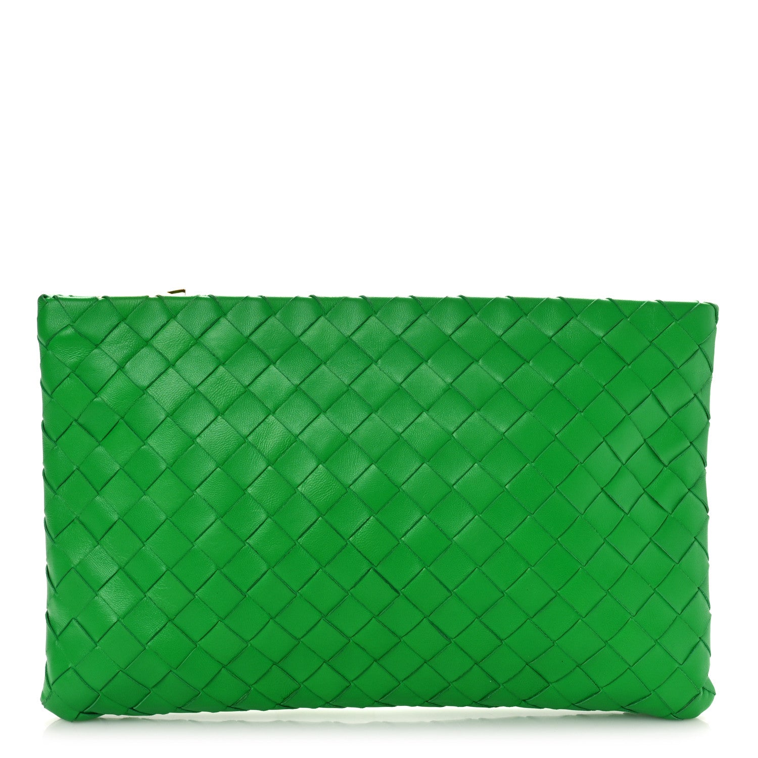 Bottega Veneta Nappa Intrecciato Pouch Parakeet 1 of 8