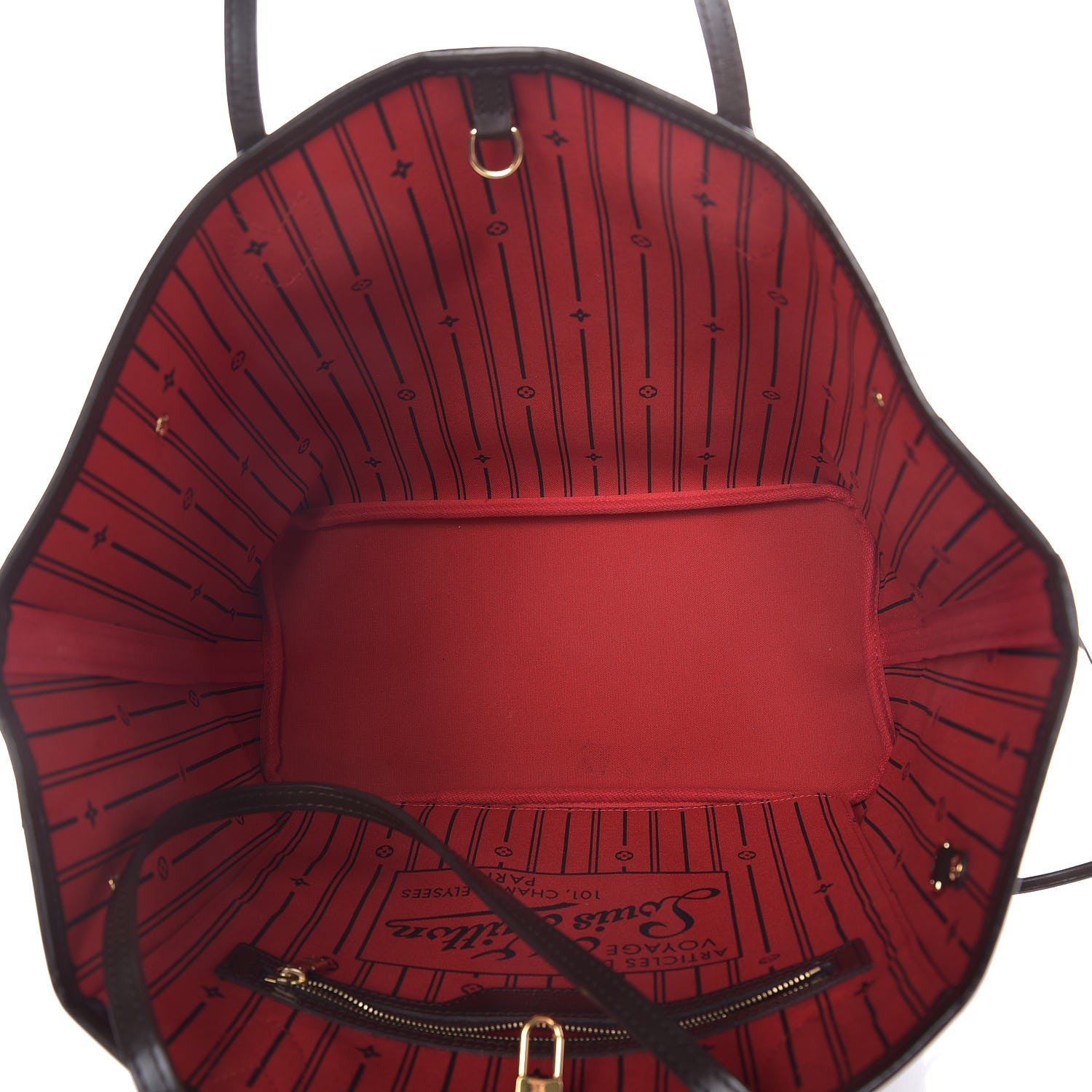 Louis Vuitton Damier Ebene Neverfull MM 5 of 8