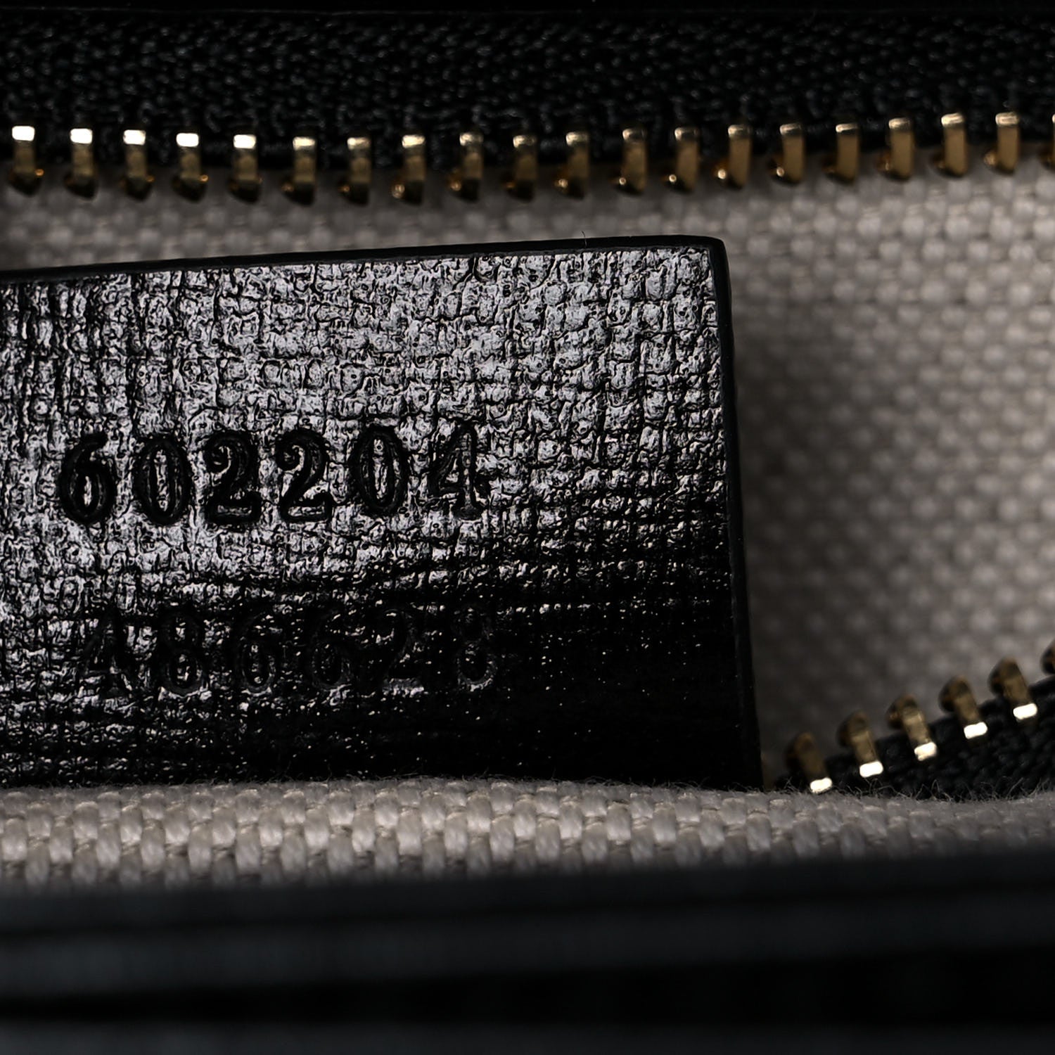 Gucci Textured Calfskin Geometric Print Horsebit 1955 Shoulder Bag Black Multicolor 7 of 11
