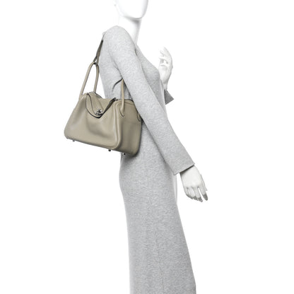 Hermes Taurillon Clemence Lindy 26 Sauge 2 of 14