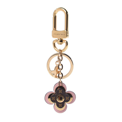 Louis Vuitton Monogram Blooming Flowers BB Bag Charm Key Holder Pink 1 of 2