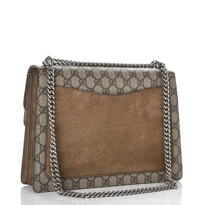 Gucci GG Supreme Monogram Shooting Star Embroidered Medium Dionysus Shoulder Bag Beige 4 of 16
