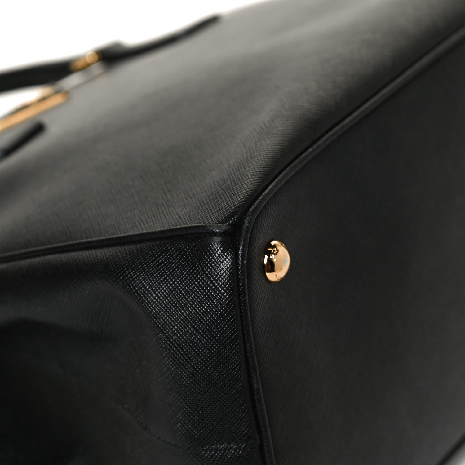 Prada Saffiano Medium Galleria Double Zip Tote Black 11 of 14