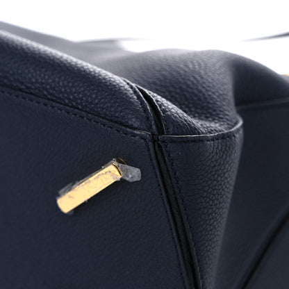 Loewe Calfskin Medium Puzzle Bag Midnight Blue Black 11 of 13
