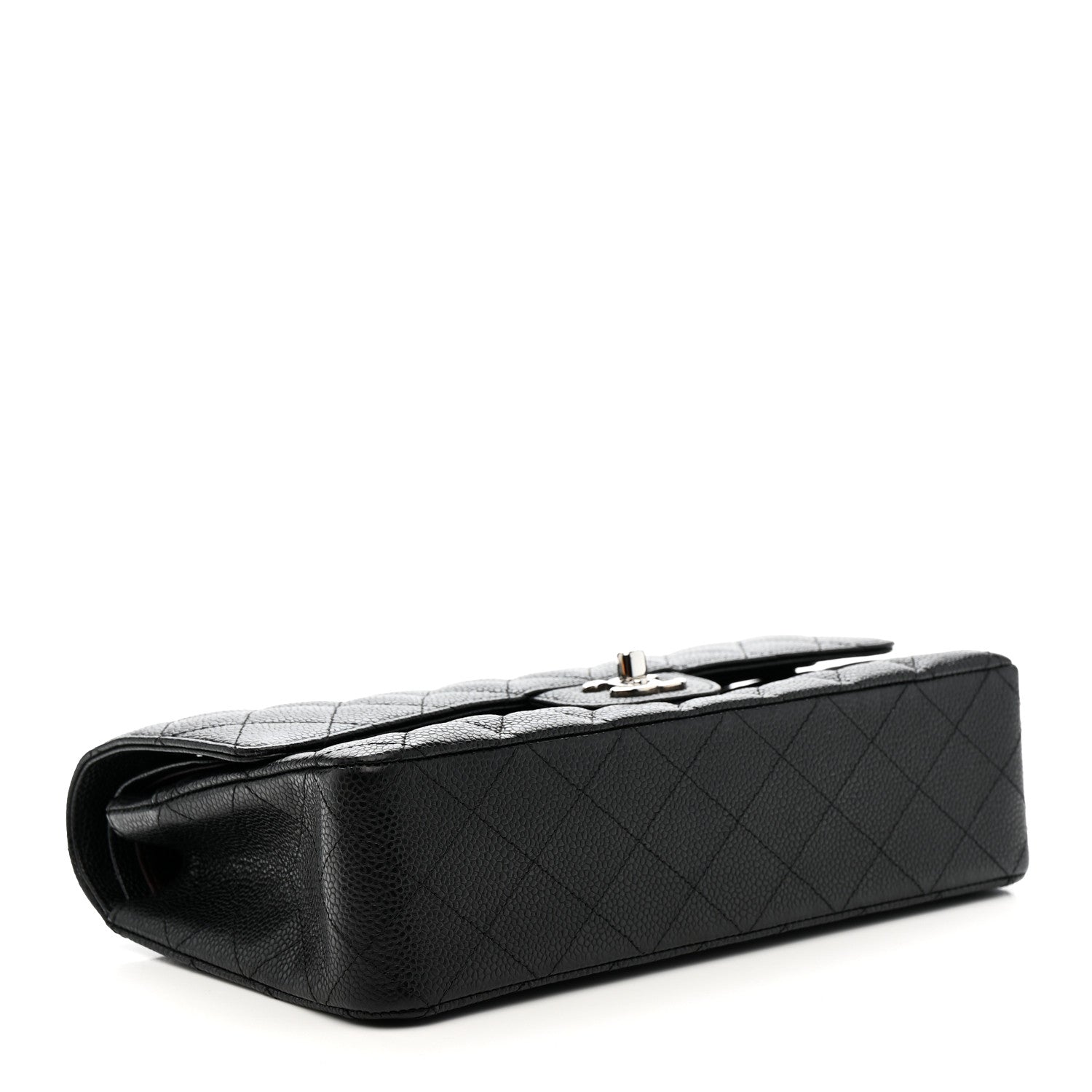 Chanel Caviar Quilted Medium Double Flap Black 4 of 11