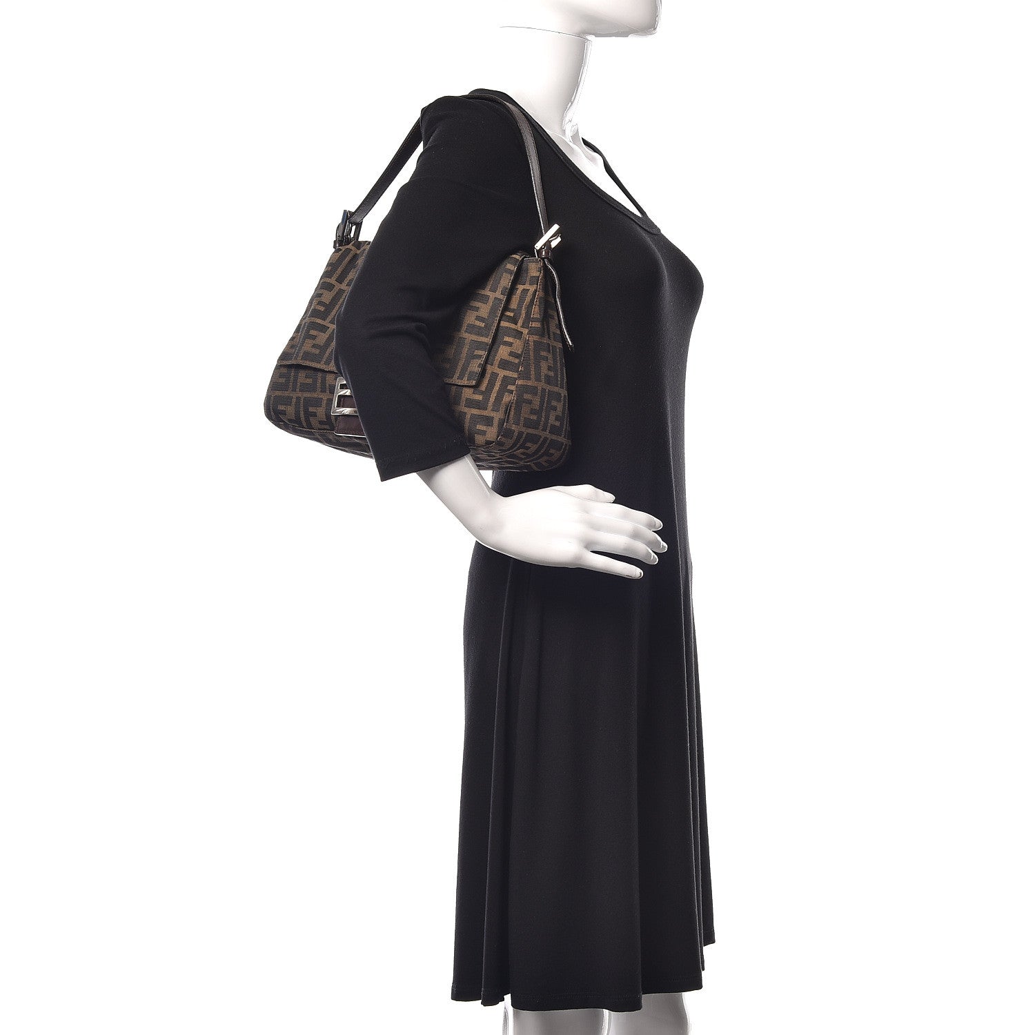 Fendi Zucca Mama Baguette Tobacco 2 of 10