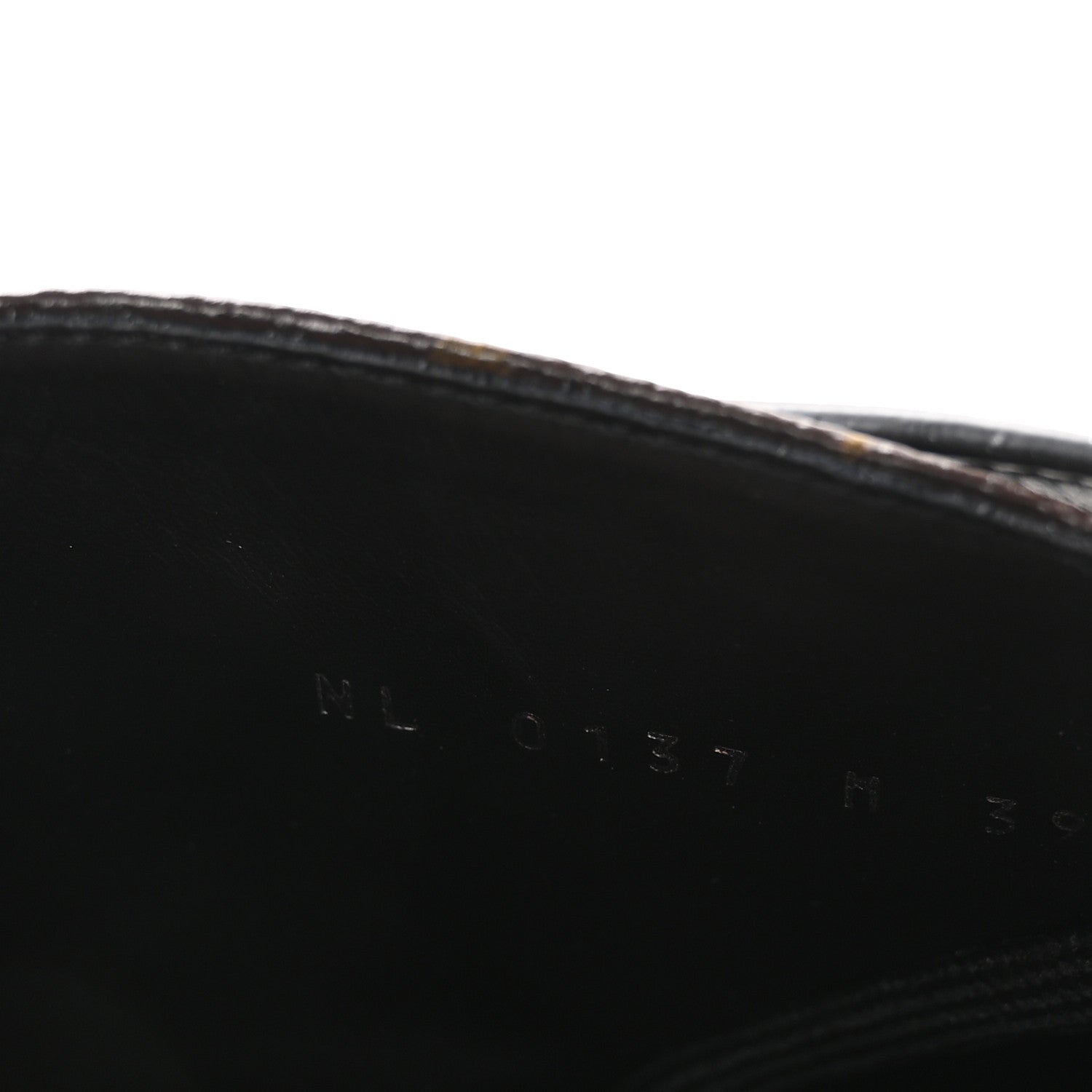 Louis Vuitton Calfskin Monogram Wonderland Flat Ranger Boots 39 Black 8 of 8