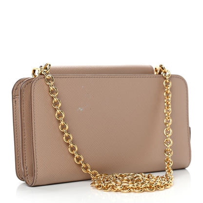 Prada Saffiano Metal Oro Phone Case Cammeo 2 of 5