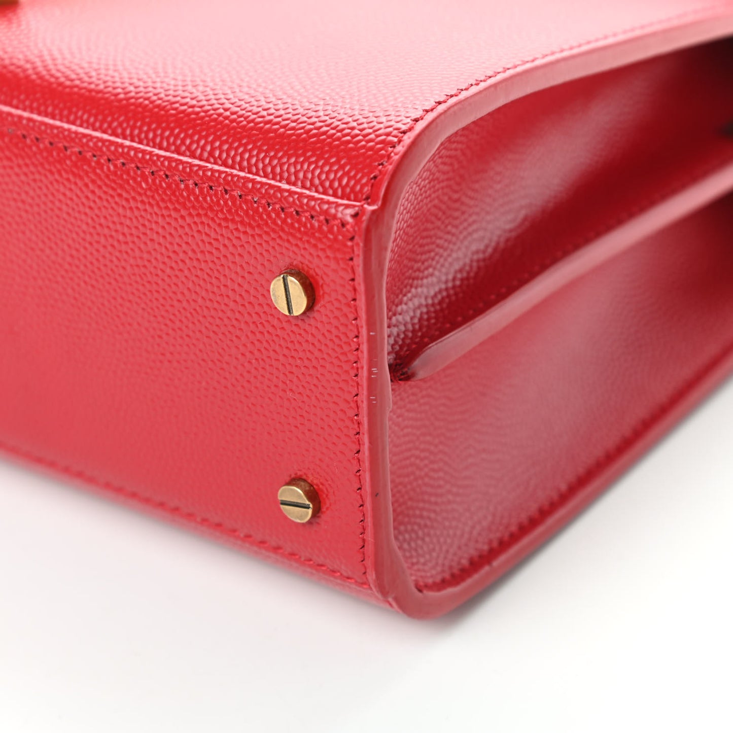 Grain de Poudre Mini Classic Monogram Cassandra Top Handle Red
