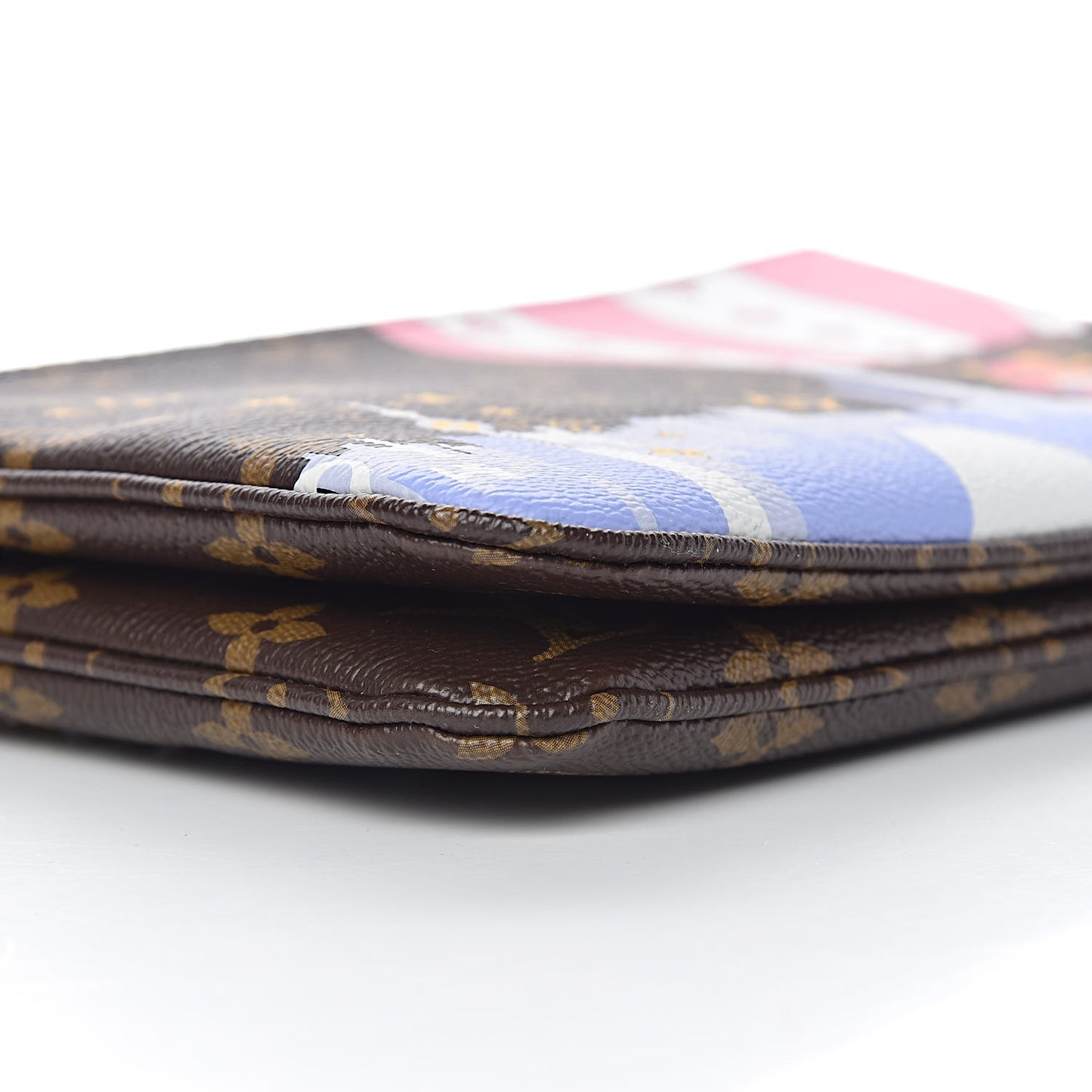 Monogram 2019 Christmas Animation Double Zip Pochette