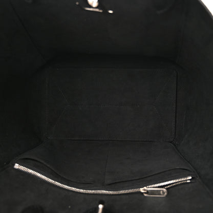 Louis Vuitton Calfskin Lockme Cabas Black 5 of 9