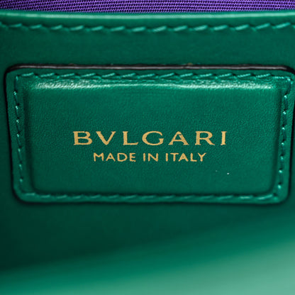 Bulgari Calfskin Serpenti Forever Crossbody Bag Emerald Green 7 of 13