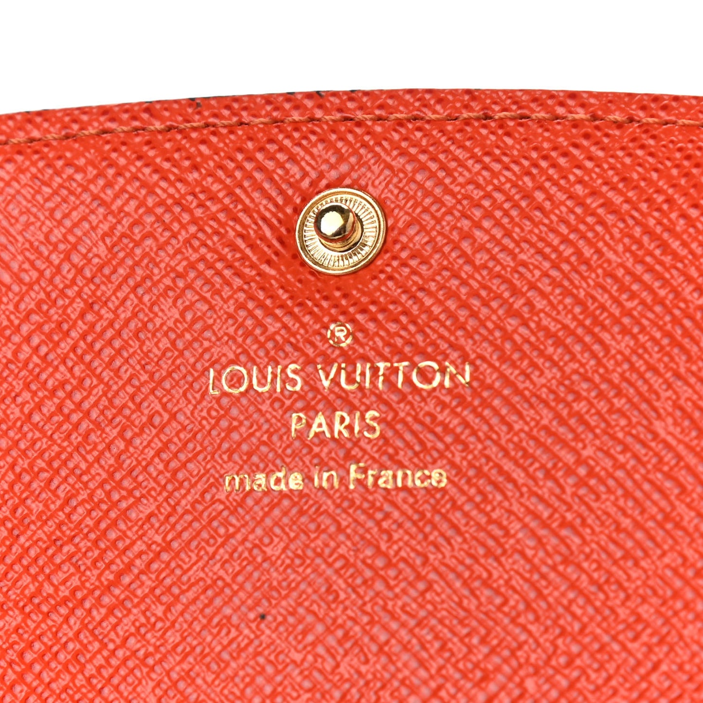 Monogram Emilie Wallet Piment