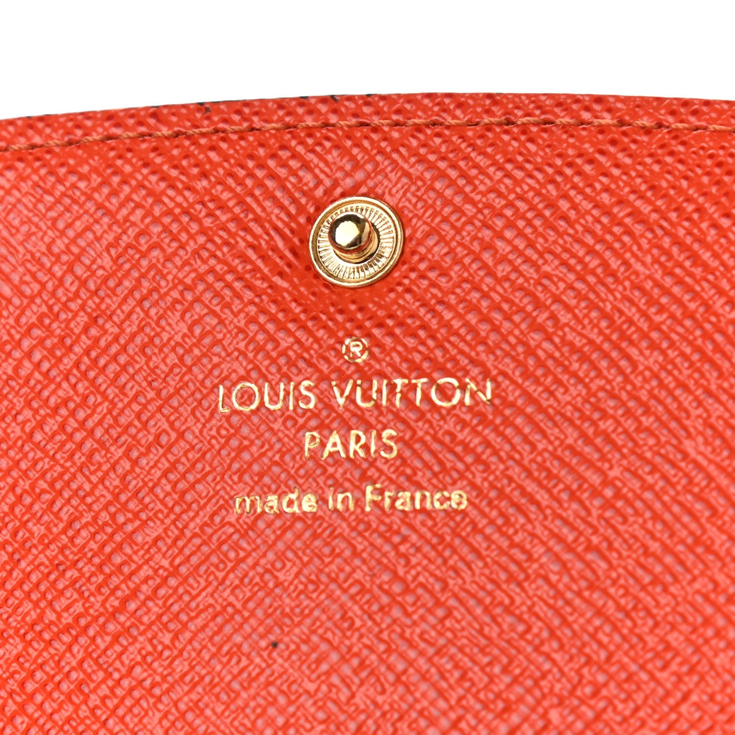 Louis Vuitton Monogram Emilie Wallet Piment 6 of 8