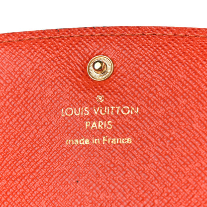 Louis Vuitton Monogram Emilie Wallet Piment 6 of 8