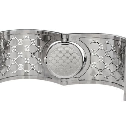 Gucci Stainless Steel 33mm Twirl Quartz Watch Brown 4 of 5