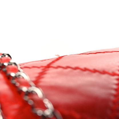 Chanel Calfskin Ultimate Stitch Large Flap Red 11 of 13