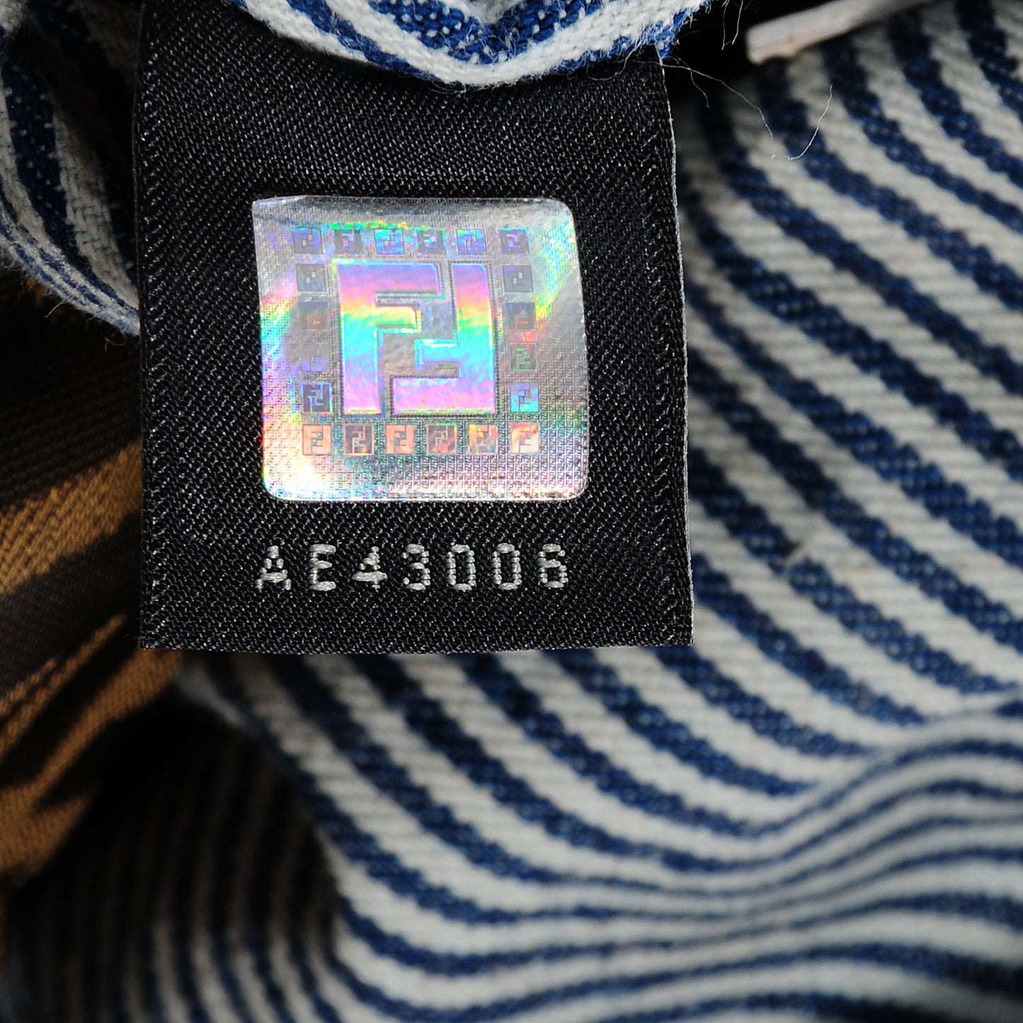 Denim Striped Spy Blue