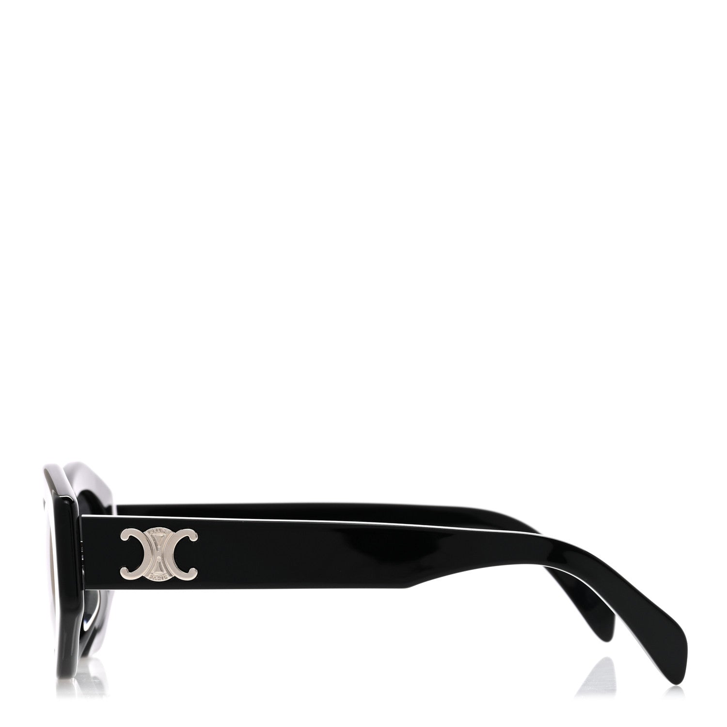 Celine Acetate Triomphe 01 Sunglasses CL 40238U Black 3 of 7