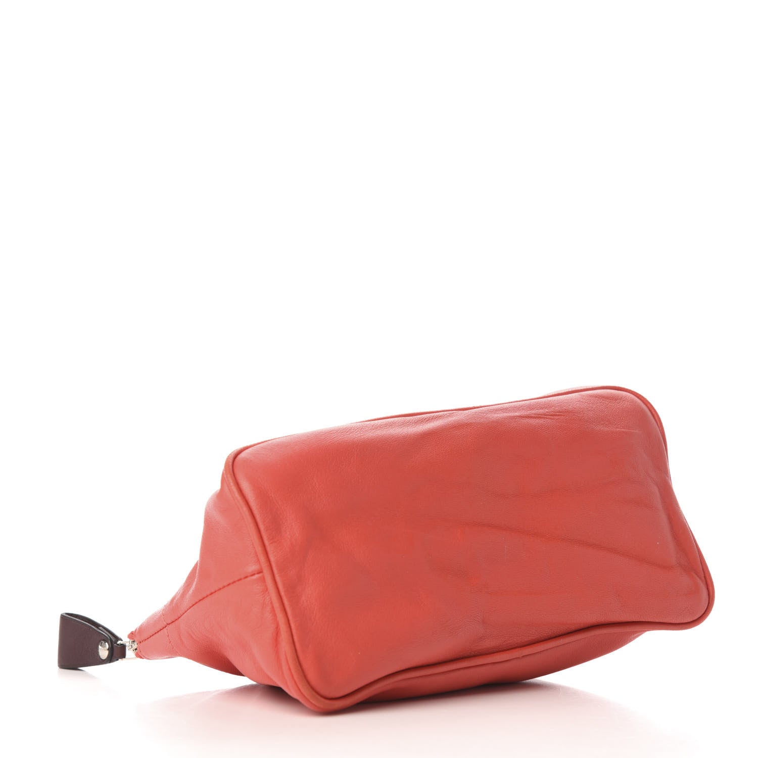 Hermes Lambskin Swift Tohubohu Pouch PM Rose Jaipur Prune 4 of 9
