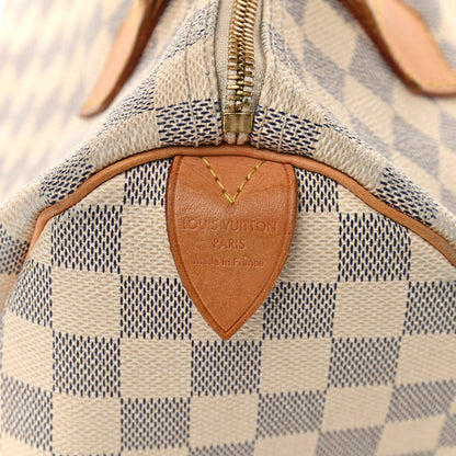 Louis Vuitton Damier Azur Speedy 30 6 of 13