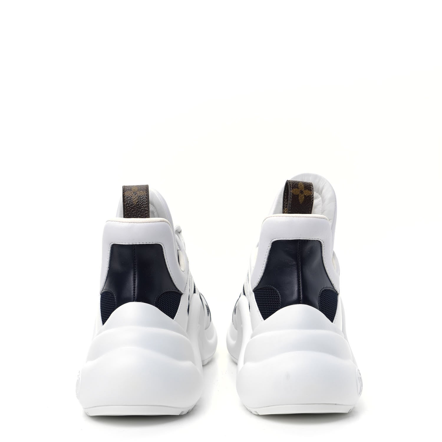 Louis Vuitton Calfskin Technical Nylon LV Archlight Sneakers 41 Marine 13 of 16