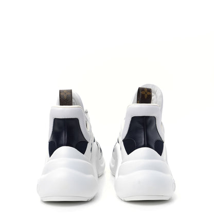Louis Vuitton Calfskin Technical Nylon LV Archlight Sneakers 41 Marine 13 of 16