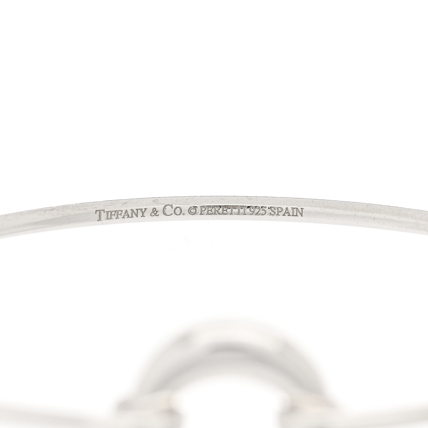 Tiffany Sterling Silver Elsa Peretti Sevillana Bangle 3 of 3
