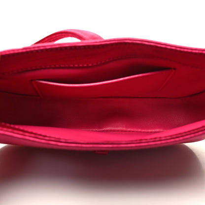 Saint Laurent Satin Le 5 A 7 Mini Hobo Guava Pink 6 of 11