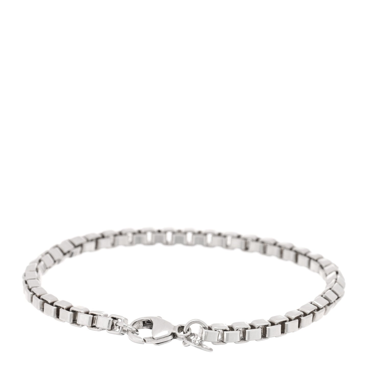Sterling Silver 4mm Venetian Link Bracelet