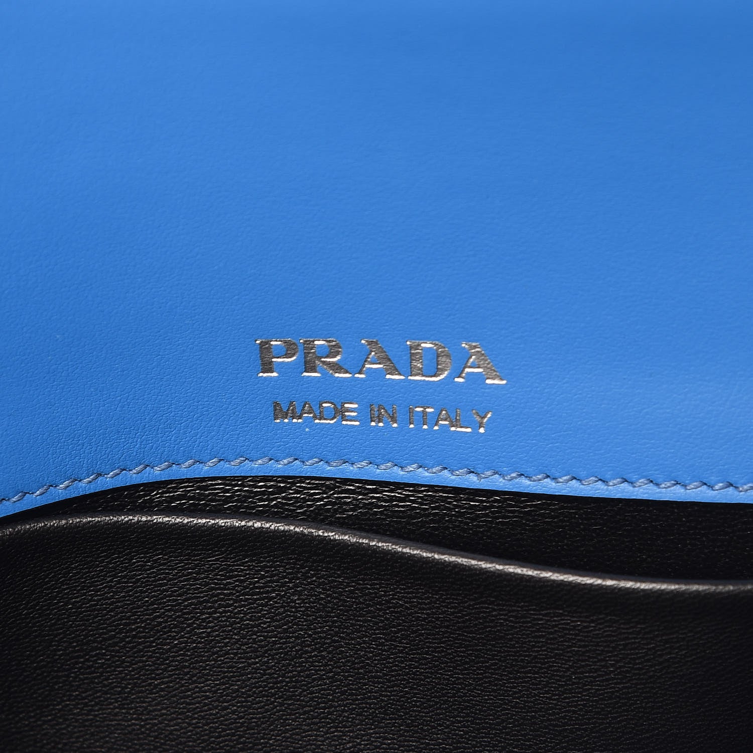 Prada City Calfskin Sidonie Shoulder Bag Marea Black 7 of 10