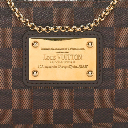 Louis Vuitton Damier Ebene Eva Clutch 8 of 11