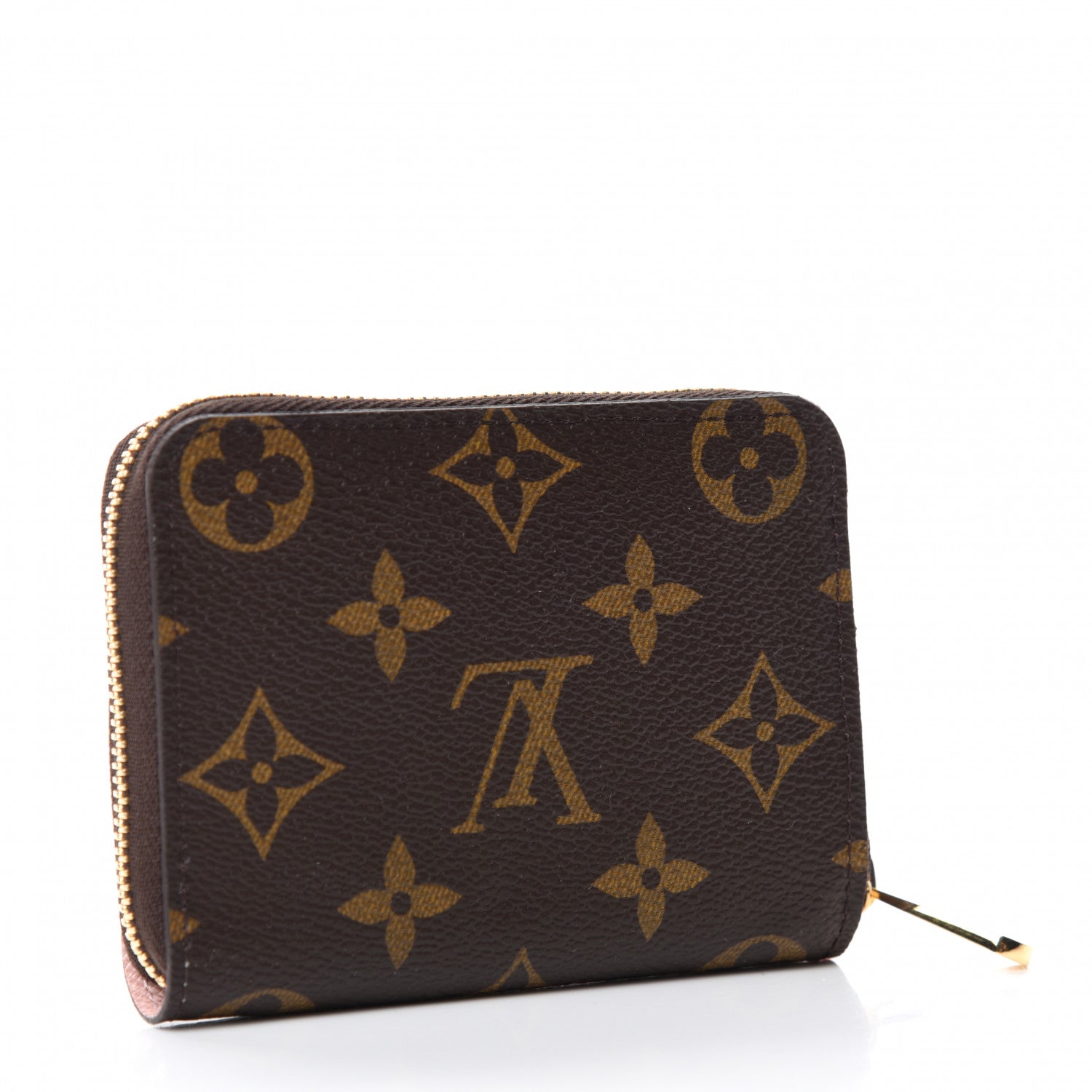 Louis Vuitton Monogram 2020 Christmas Animation Big Wheel Zippy Coin Purse Rose Ballerine 3 of 7