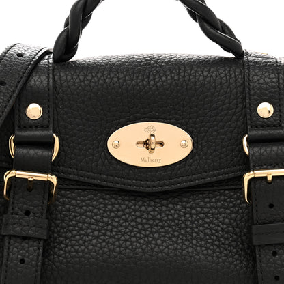 Mulberry Heavy Grain Mini Alexa Black 9 of 11