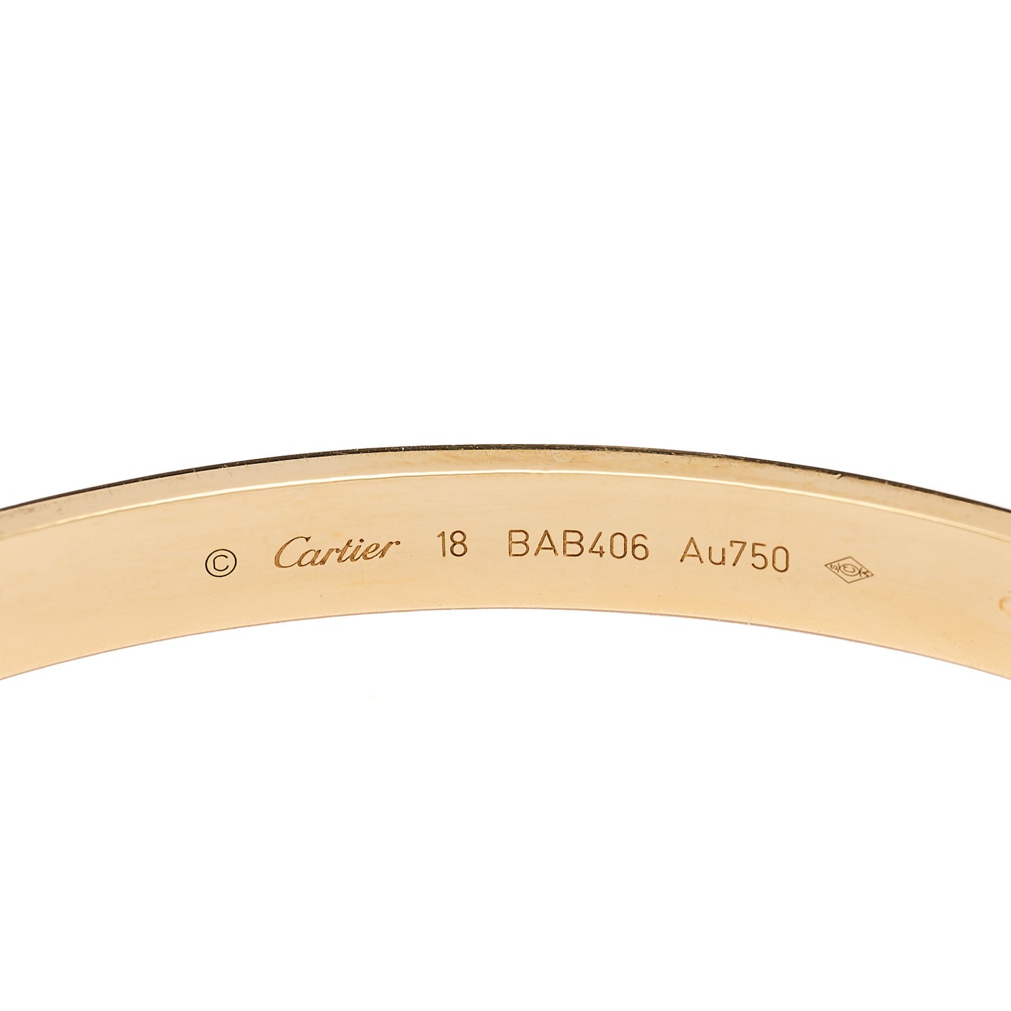 18K Yellow Gold LOVE Bracelet 18
