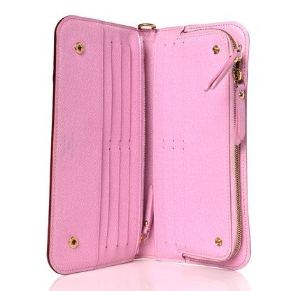 Louis Vuitton Monogram Multicolor Insolite Wallet White Litchi 3 of 6