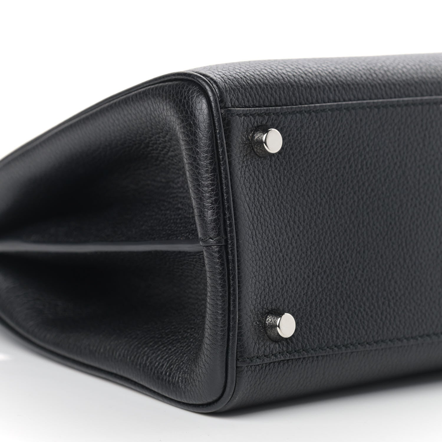 Gucci Grainy Calfskin Small Zumi Top Handle Bag Black 9 of 13