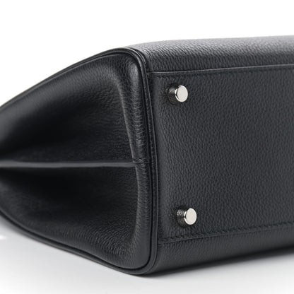 Gucci Grainy Calfskin Small Zumi Top Handle Bag Black 9 of 13