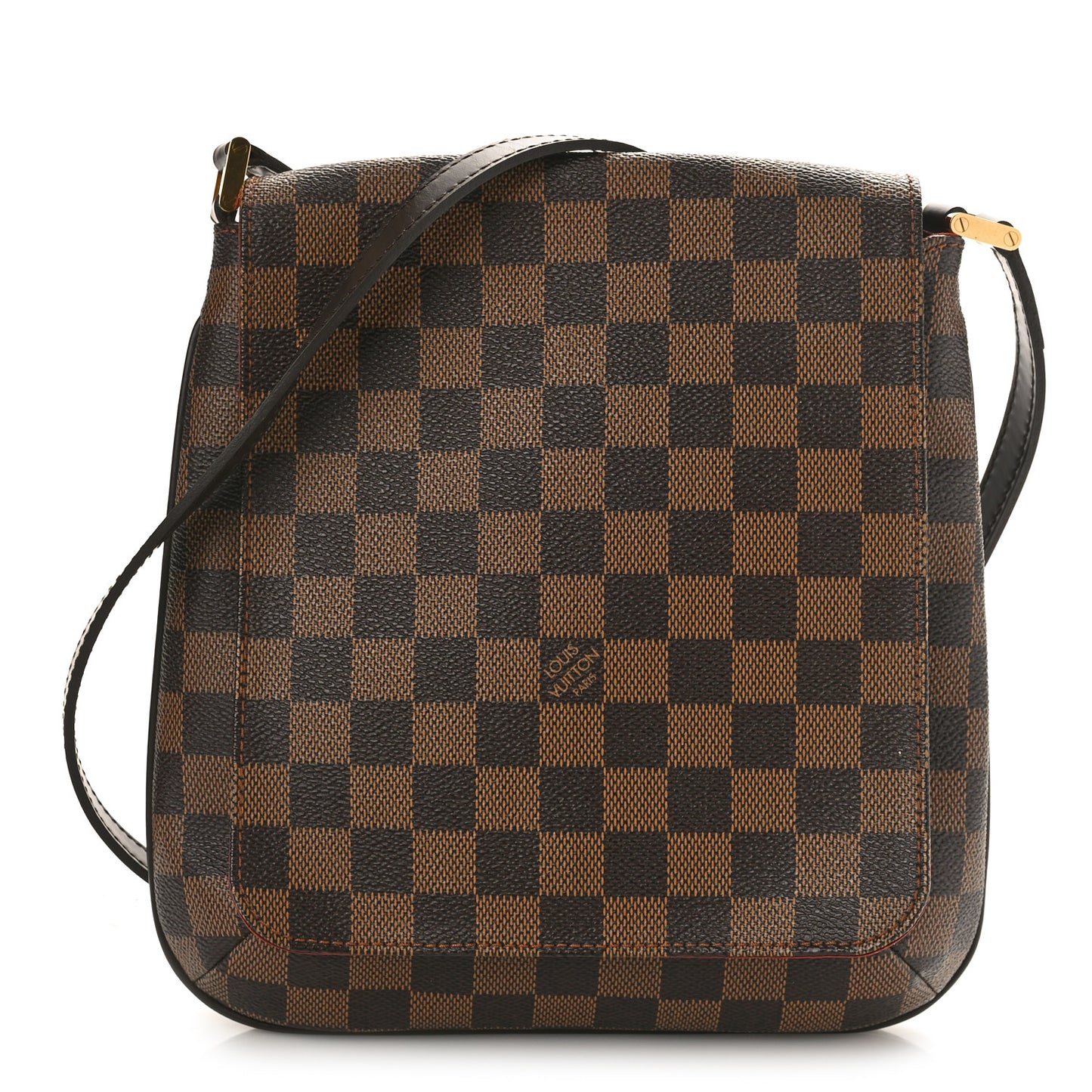 Damier Ebene Musette Salsa Long Strap