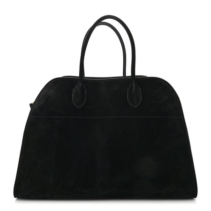 The Row Suede Soft Margaux 15 Black 1 of 9
